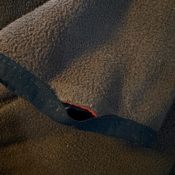 Timberland Brown Fleece Jacket Size L - Picture 8 of 8